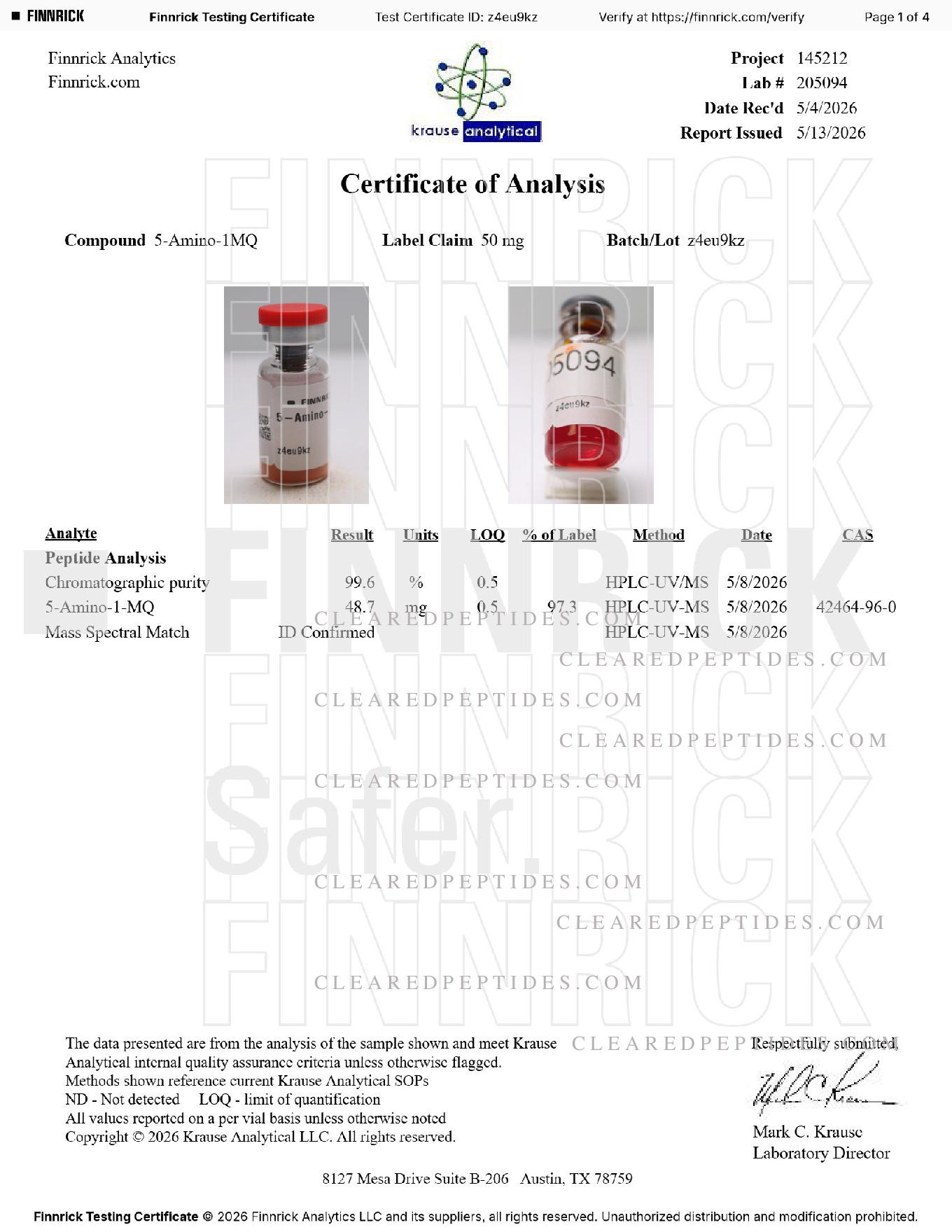 Certificate preview
