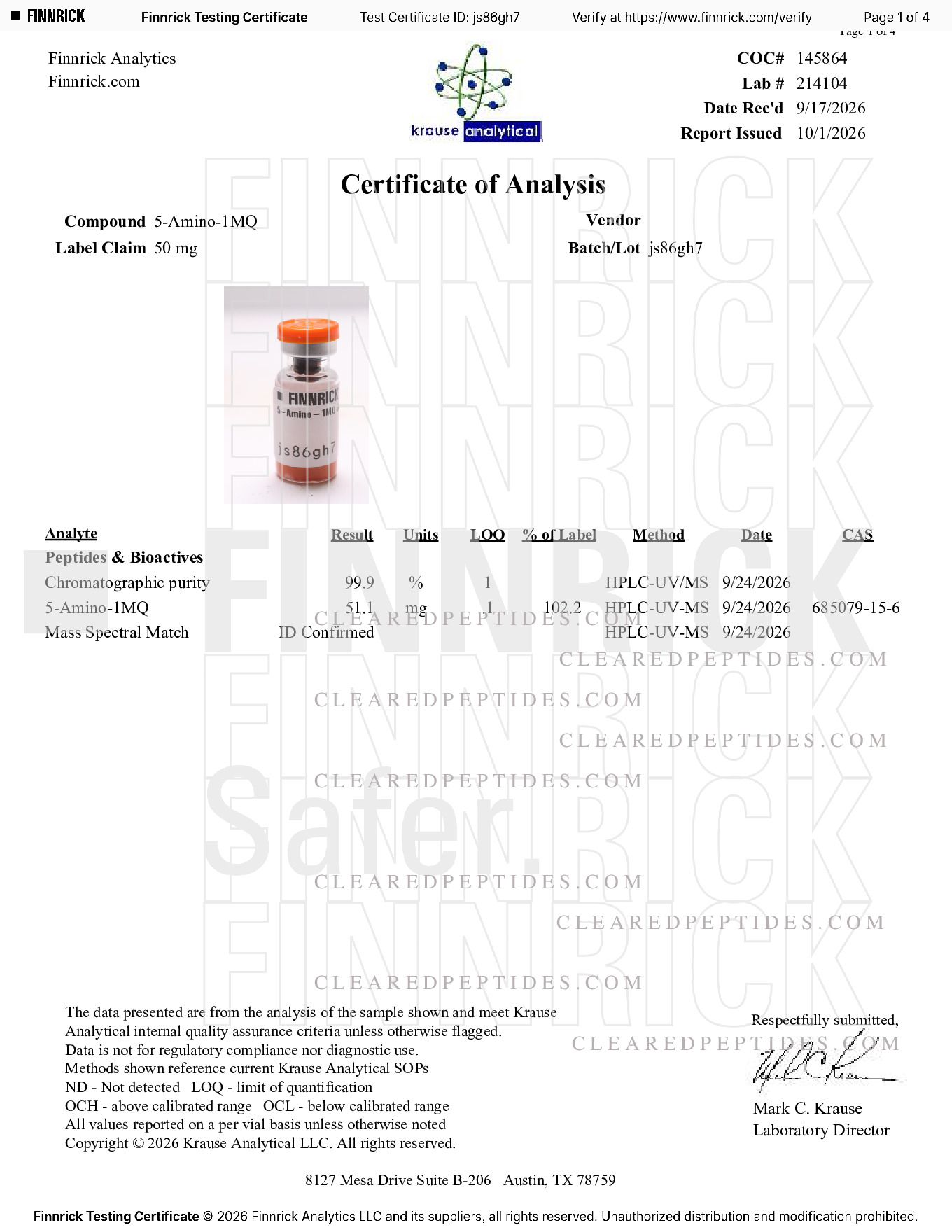 Certificate preview