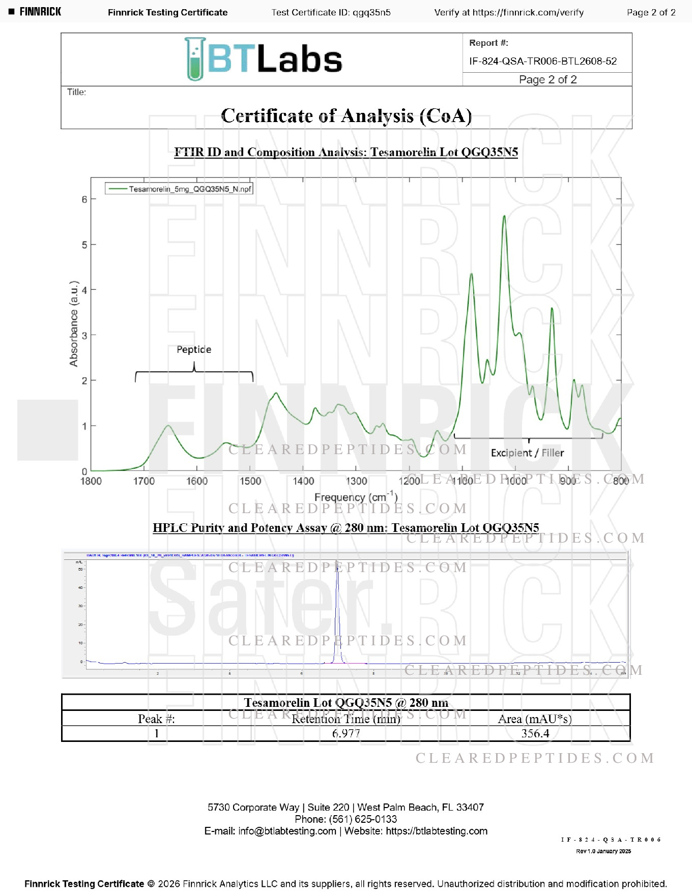 COA report page 2