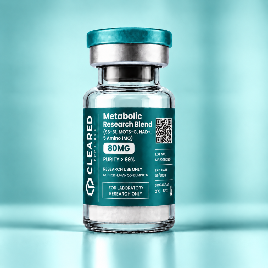 Metabolic Blend (SS-31, MOTS-C, NAD+, 5 Amino 1MQ)