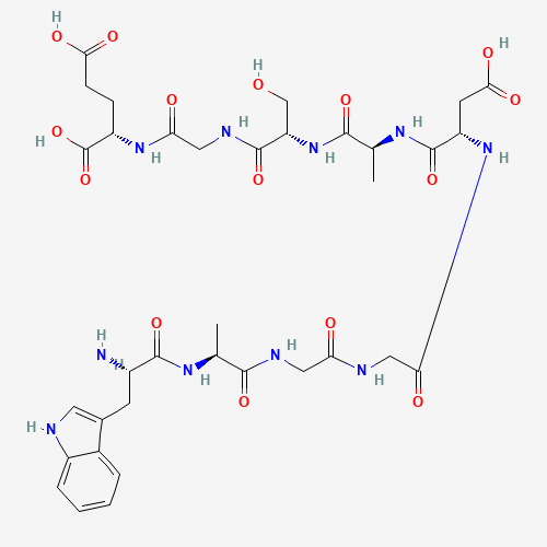 Molecular structure of DSIP