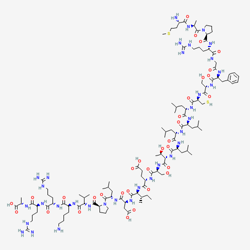 Molecular structure of Humanin