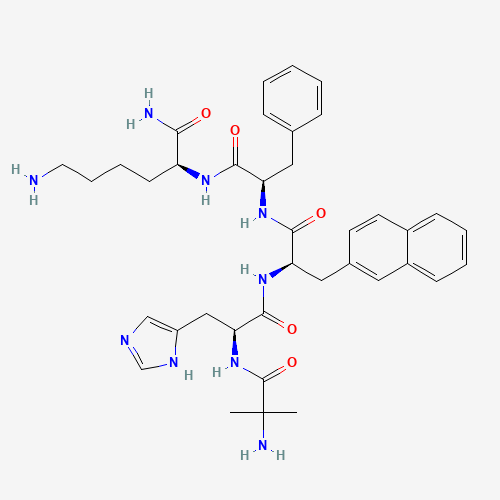 Molecular structure of Ipamorelin