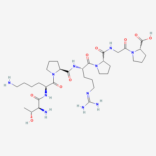 Molecular structure of Selank