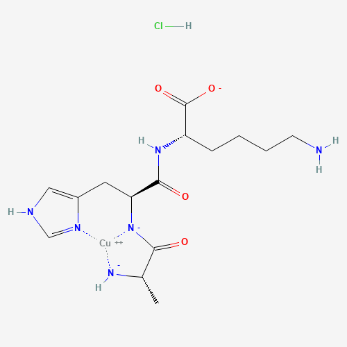 Molecular structure of AHK-Cu