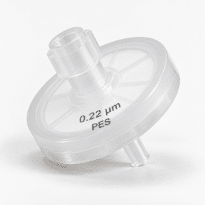 0.22 µm PES laboratory syringe filter