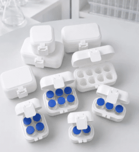Peptide vial storage case